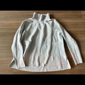 COS grey mockneck long sleeve. Size S.